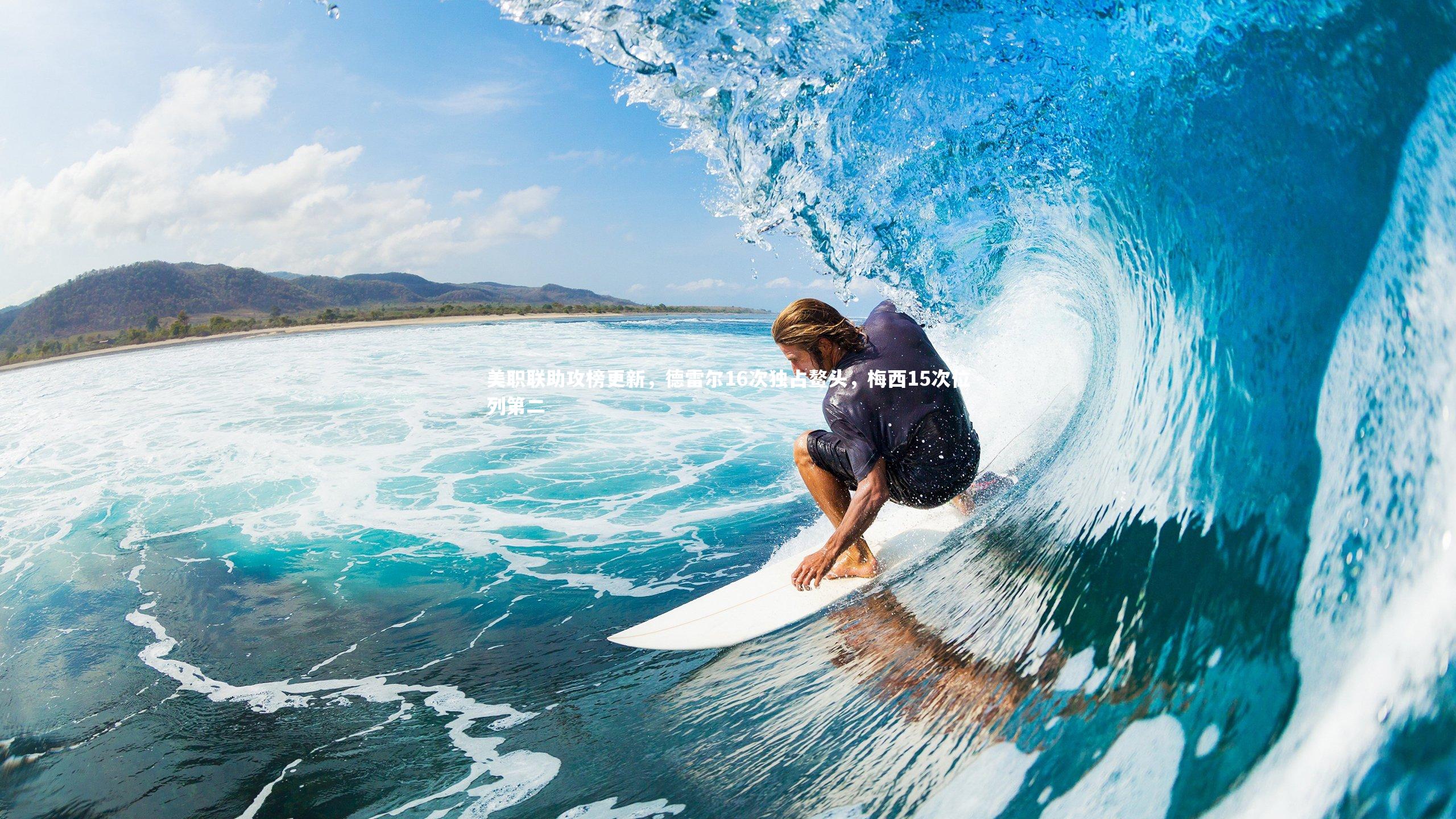 美职联助攻榜更新，德雷尔16次独占鳌头，梅西15次位列第二